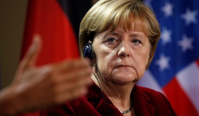 На этой неделе Меркель принимает уходящего президент США Обаму. Источник: REUTERS / X00157
