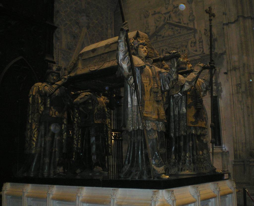 Севильский кафедральный собор, гробница Колумба