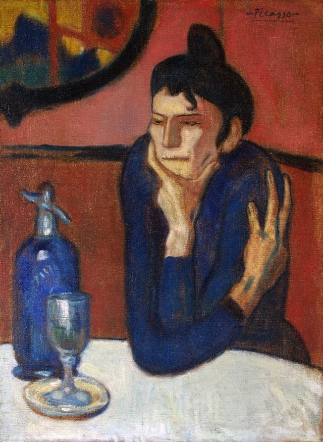 Пабло Пикассо. Любительница абсента (1901)