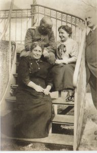 Альберт Ласкер с женой Луизой, сестрой Кларой и братом Даниэль Максом