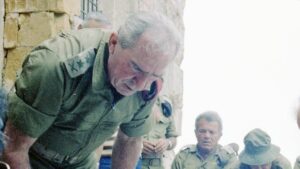 Тогдашний начальник штаба Рафаэль (Рафуль) Эйтан (Фото: Архив ЦАХАЛа в Министерстве обороны)