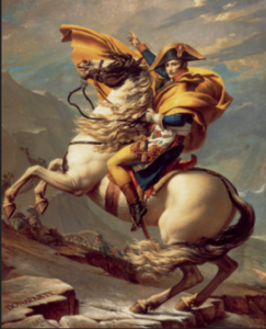 14. Жак-Луи Давид. Бонапарт пересекает перевал Сен-Бернар, 1802