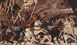 41. Паоло Учелло. Битва Сан Романо, 1450, Лондонская Национальная галерея