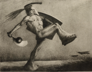 135. Альфред Кубин. Война, 1901