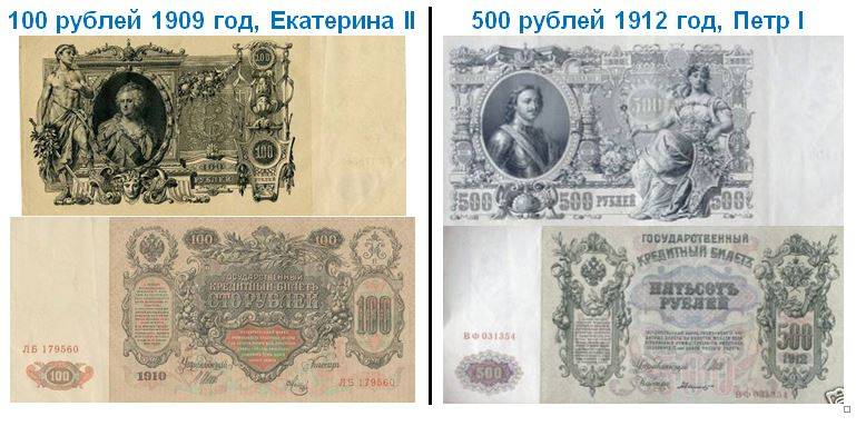 Кто был изображен на банкноте 100 рублей образца 1910 года