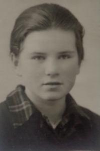 Оля Можаева  (фото 1958 года)